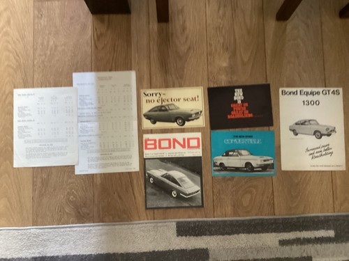 Bond equipe car sales - sales, brochure