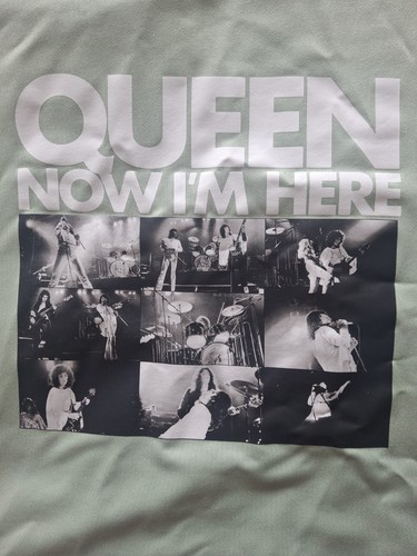 Queen now here t shirt - queen, i'm