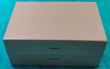 Shiny Empty Gift Storage Box Magnetic Clasps Pale Pink M 23.5x17x10cm