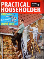 Rare/Vintage Practical Householder Magazine - October 1965. In good used con.