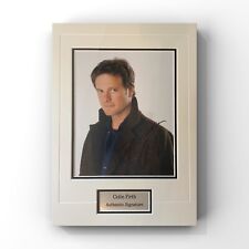 Colin Firth - British Hollywood Actor Signed Display