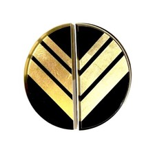 Ethnicraft Chevron Half Moon Glass Trays dia.30cm BRAND NEW £120 RRP