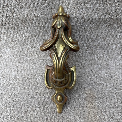 Vintage door knocker gilt - knocker,