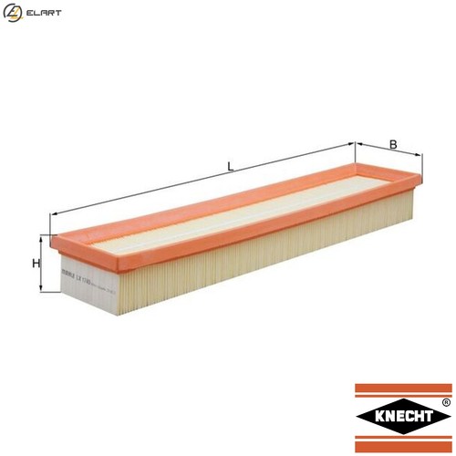 Air filter 1745 for - filter, lx