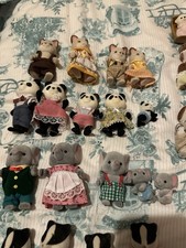 Huge Sylvanian Family’s Bundle With 7 Complete Family’s Plus More Job Lot