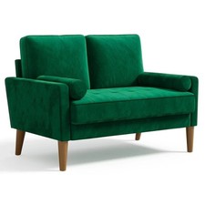 DRIPEX Small Velvet Sofa