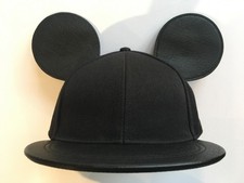 Mickey Mouse Ears Baseball Bap / Black / H&M / Disney / Adjustable / OS