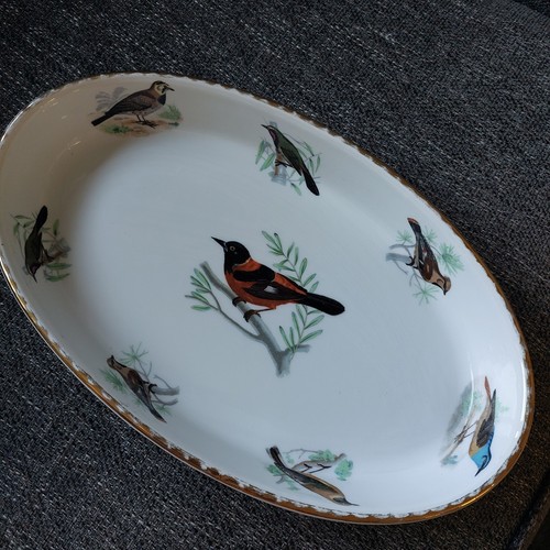 Vintage oval serving dish - vintage,