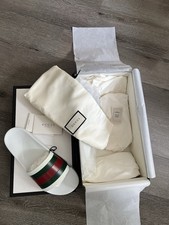 Gucci Slides White UK 8 / US 9