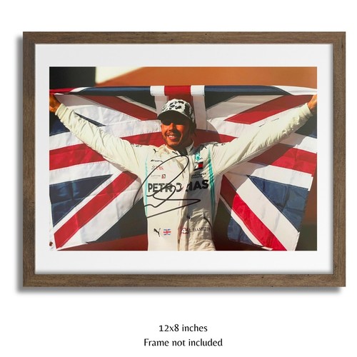 Lewis hamilton hand signed - lewis,