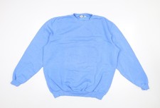 Cotton Traders Men's Blue Crew
