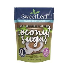  SweetLeaf 50% Reduced Calorie Coconut Sugar – 16 oz  Natural Sweetener Blend