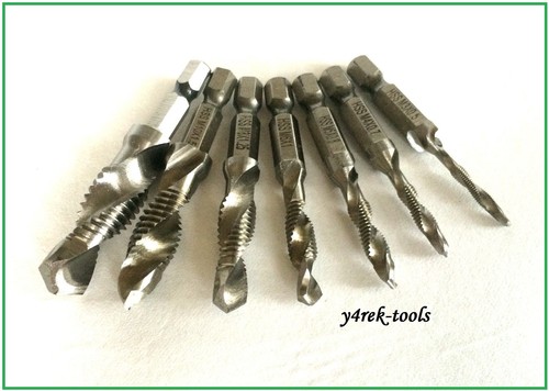 7pcs combination drill hss - 7pcs,