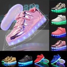 Kids LED Light Up Shoes Cool