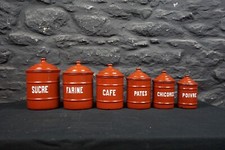 Set of Six Vintage French