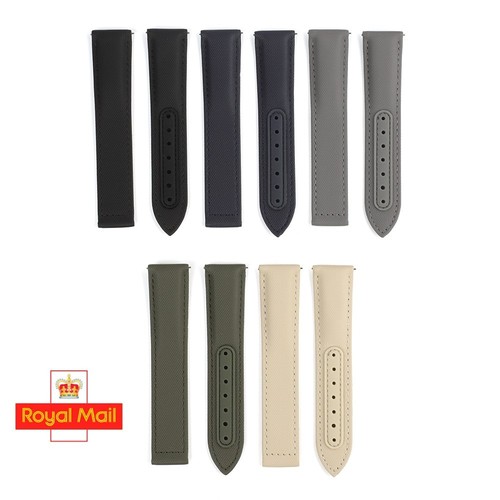 Genuine sailcloth watch strap - genuine,