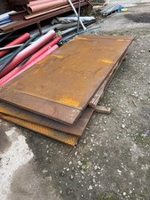 Steel Plate 2.4 M x 1.25m 20mm Thick Heavy Duty