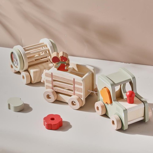 Wooden train toy - train,