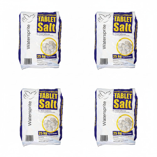 Water softener salt - softener, tablets