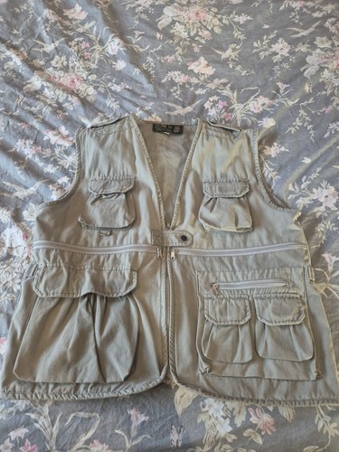 Vintage colpro safari vest - safari,