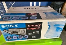 Sony slv se220 vcr vhs - sony,