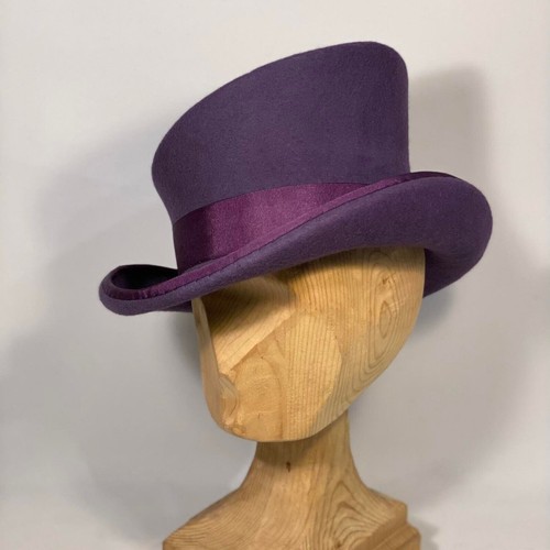Asymmetric top hat wool - top,