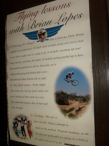 Rare brian lopes bicycle - brian,