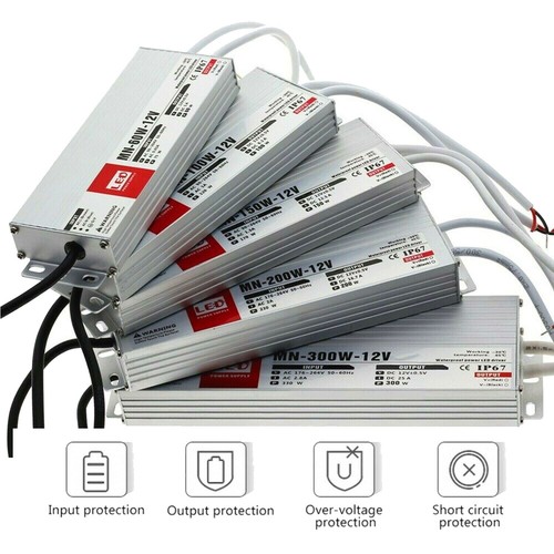 12v led power supply - supply, ip67