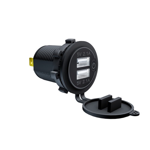 Dual usb car charger cigarette - usb,