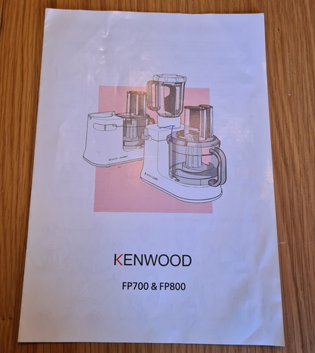 Kenwood gourmet food - food, processor