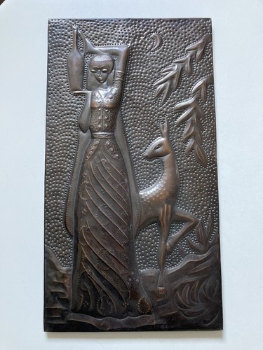 Vintage hammered metal - vintage,