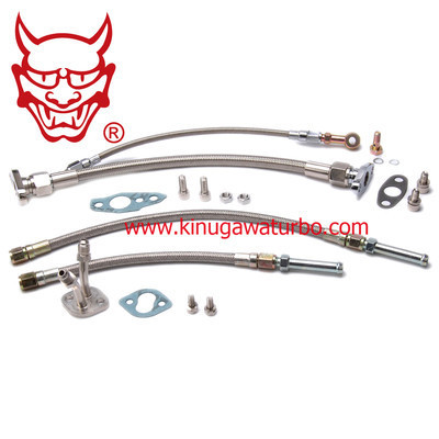 Turbo oil water line - oil,