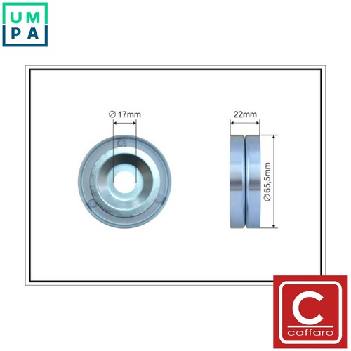 Tensioner pulley vribbed belt - vribbed,
