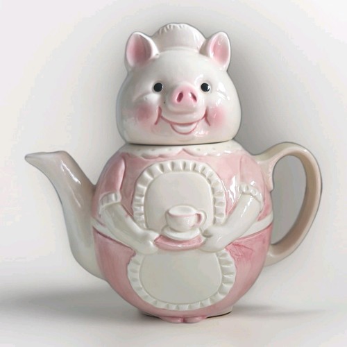Vintage pig maid apron - vintage,
