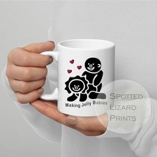 Making Jelly Babies mug, Novelty mug, Funny mug Secret Santa gift