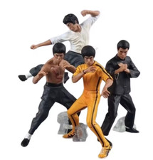 4pcs Kung Fu Bruce Lee Mini