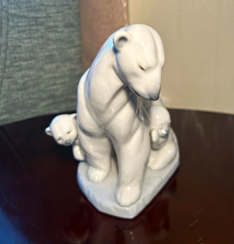 Lladro 6745 arctic family - lladro,