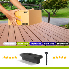 Composite Decking Clips Hidden Fixings Plastic T Deck Screws