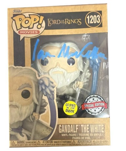 Ian mckellen gandalf signed - ian,