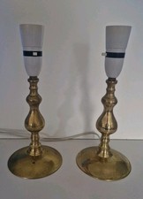 2 Vintage Brass Candlestick