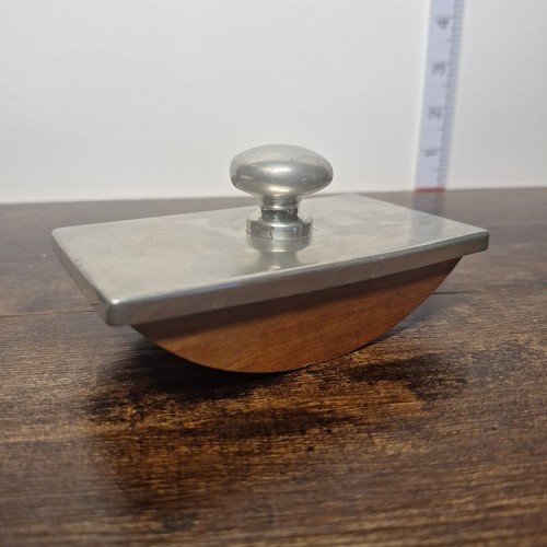 Ink blotter rocker wood and - blotter,