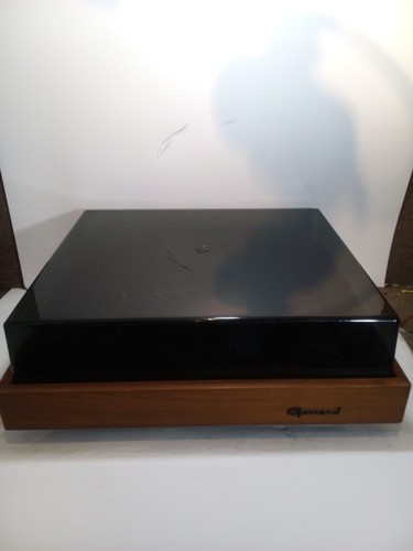 Garrard 86eb plinth and cover - and,