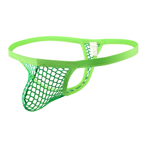 Mens mini fishnet string - mens,