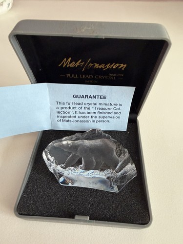 Mats jonasson art glass polar - mats,