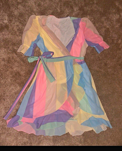 Multicolour striped wrap - -,