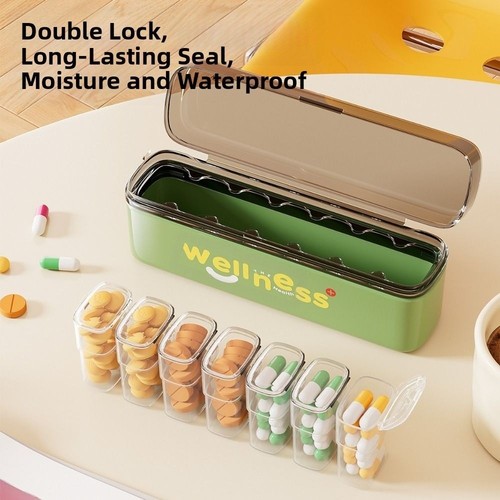 Portable pill dispenser - portable,