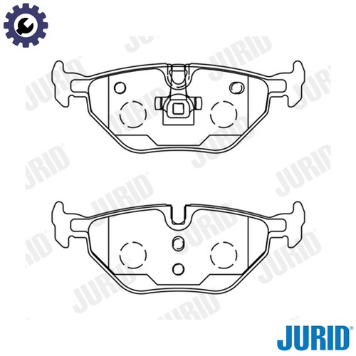 Brake pad set - disc,