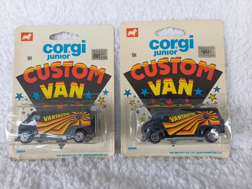Corgi juniors custom - corgi, van