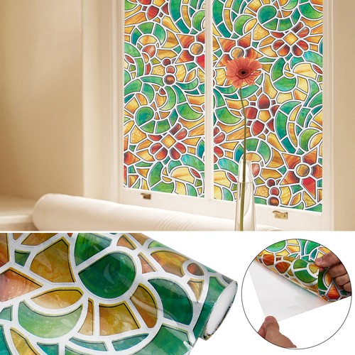 Self adhesive vinyl stained - vinyl,