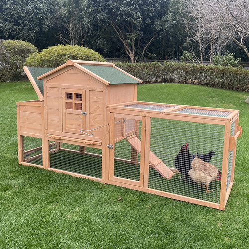 Chicken coop mobile - chicken,